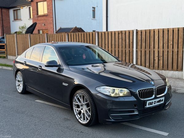 BMW 5-Series Saloon, Diesel, 2013, Grey