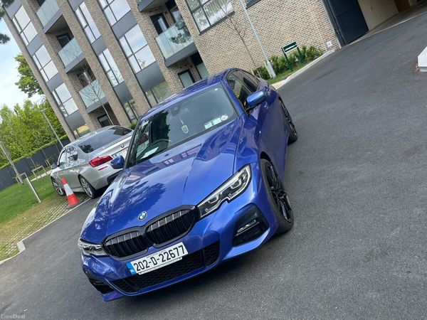 BMW 3-Series Saloon, Petrol Plug-in Hybrid, 2020, Blue