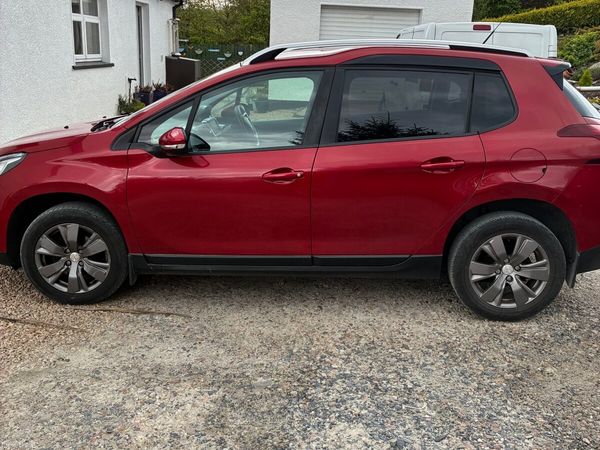Peugeot 2008 Estate, Diesel, 2018, Red