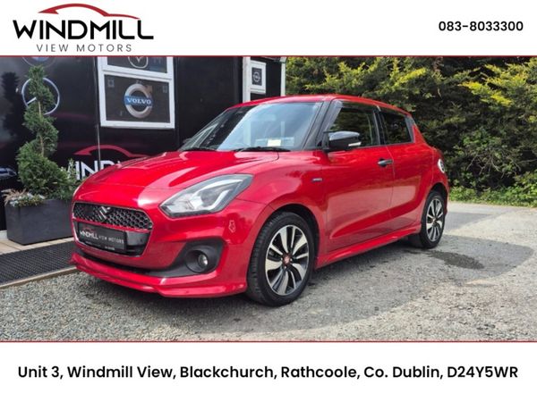 Suzuki Swift Hatchback, Petrol, 2017, Red