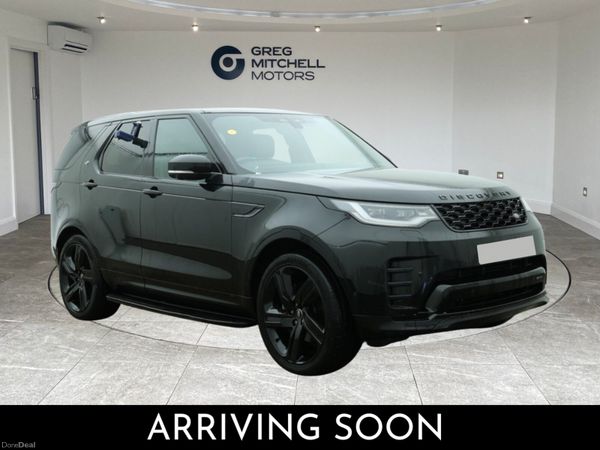 Land Rover Discovery SUV, Diesel Hybrid, 2023, Black