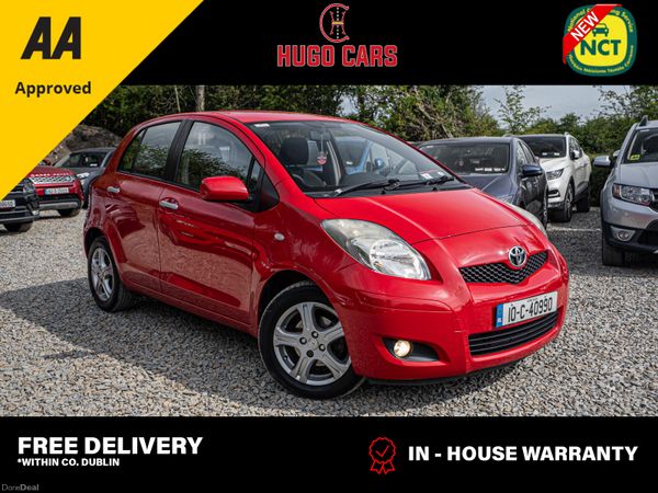 Toyota Yaris Hatchback, Petrol, 2010, Red