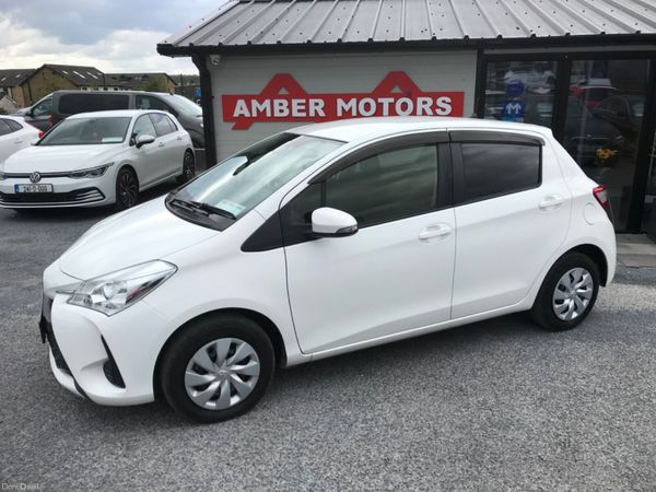 Toyota Yaris Hatchback, Petrol, 2019, White