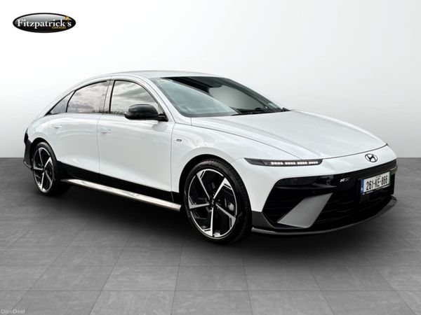 Hyundai IONIQ 6 Saloon, Electric, 2026, White