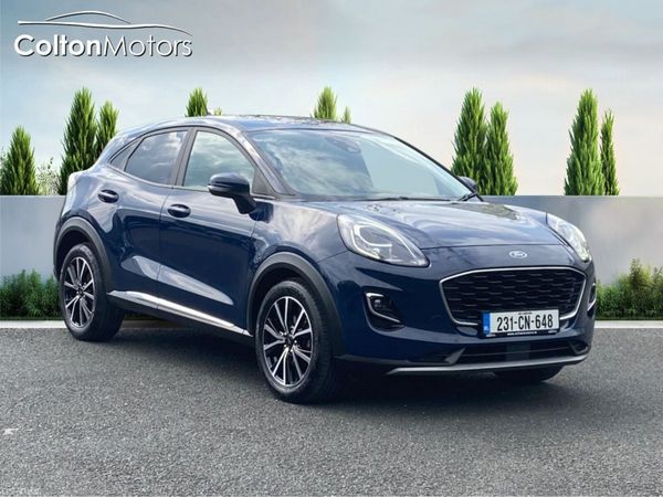 Ford Puma SUV, Petrol Hybrid, 2023, Blue
