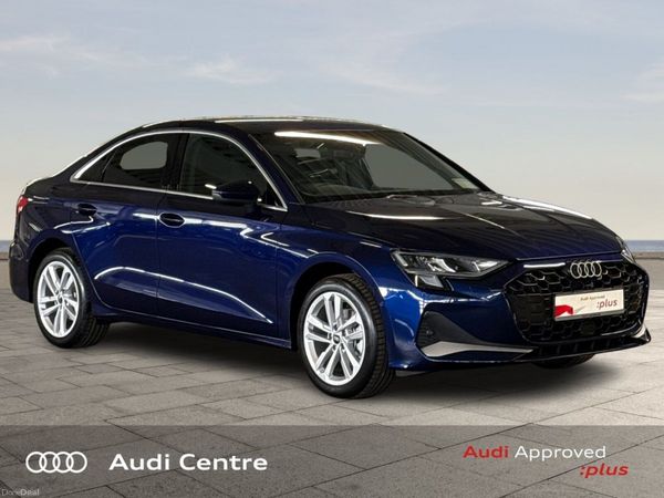 Audi A3 Saloon, Petrol, 2026, Blue