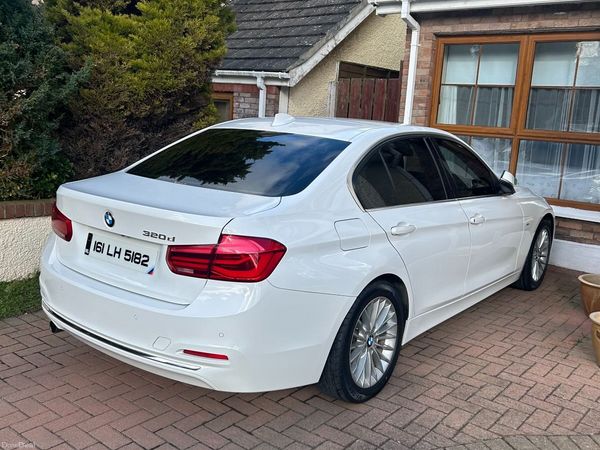 BMW 3-Series Saloon, Diesel, 2016, White