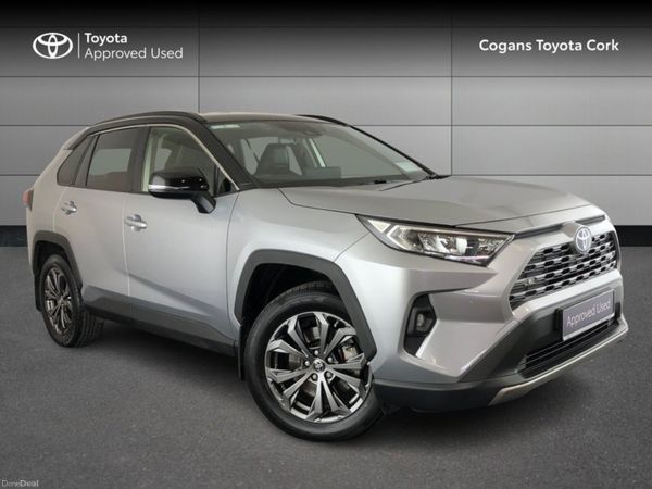 Toyota RAV4 SUV, Petrol Hybrid, 2023, Silver