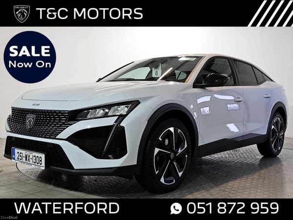 Peugeot 408 Hatchback, Petrol, 2025, White