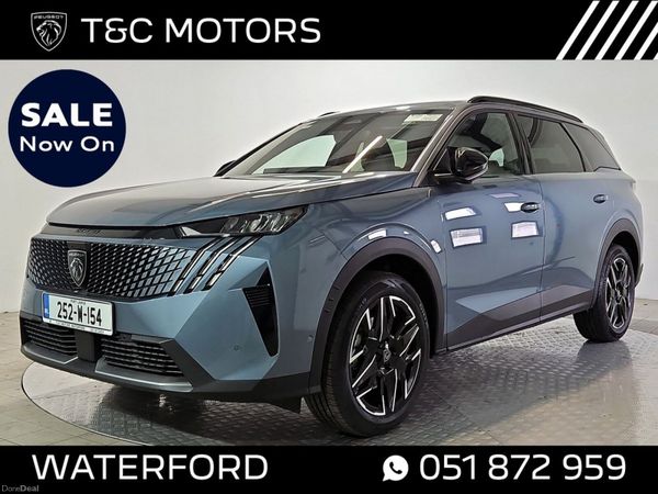 Peugeot 5008 SUV, Petrol, 2025, Blue