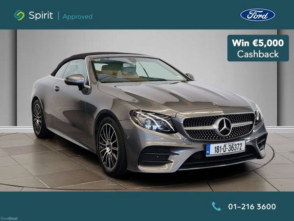 Mercedes-Benz E-Class Convertible, Diesel, 2018, Grey