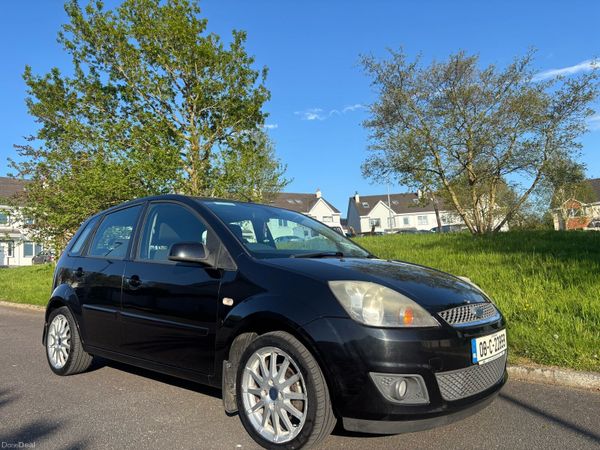 Ford Fiesta Hatchback, Petrol, 2008, Black