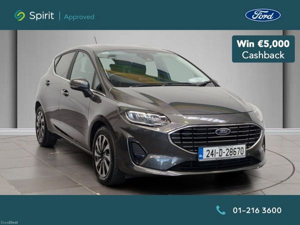 Ford Fiesta Hatchback, Petrol, 2024, Grey