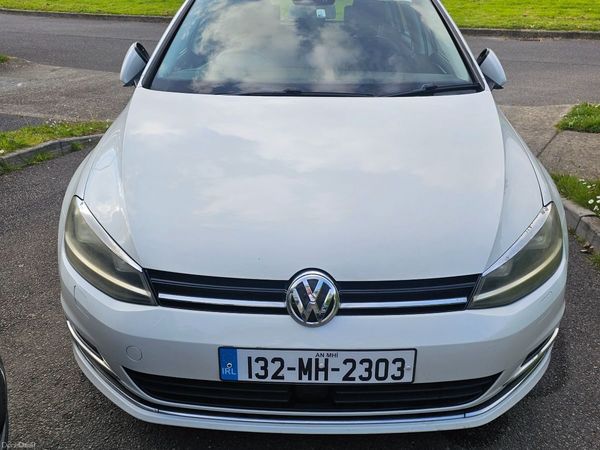 Volkswagen Golf Hatchback, Petrol, 2013, White