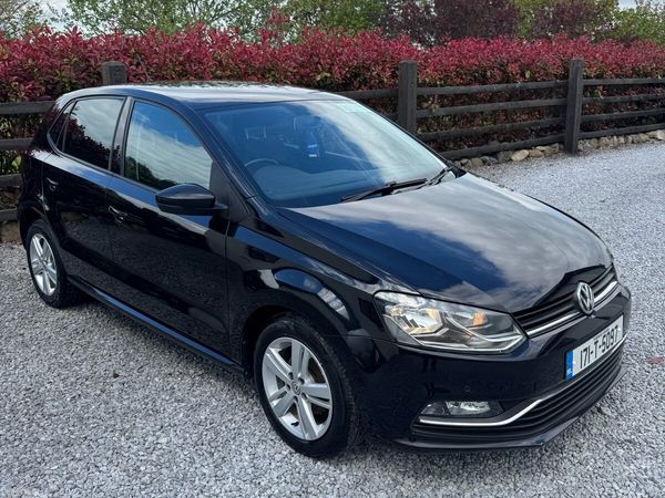 Volkswagen Polo Hatchback, Petrol, 2017, Black