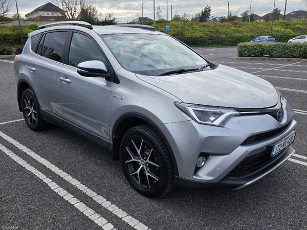 Toyota RAV4 SUV, Petrol Hybrid, 2017, Grey