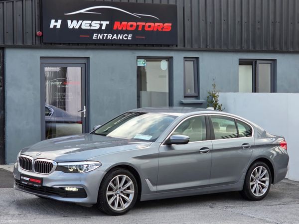 BMW 5-Series Saloon, Diesel, 2018, Grey