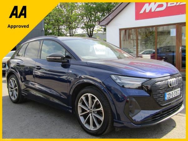 Audi Q4 e-tron Estate, Electric, 2022, Blue