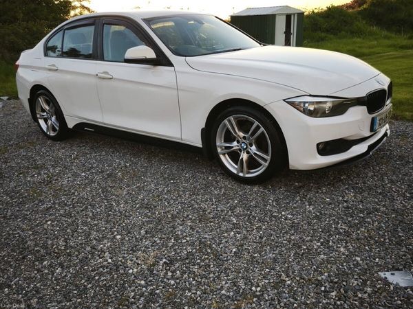 BMW 3-Series Saloon, Diesel, 2013, White