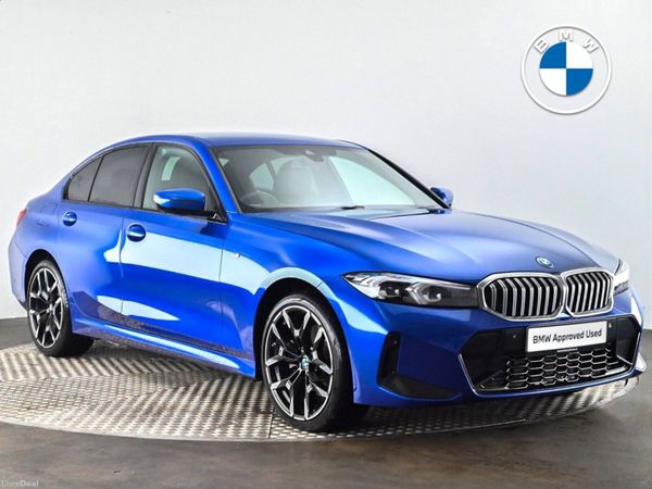 BMW 3-Series Saloon, Petrol Plug-in Hybrid, 2025, Blue