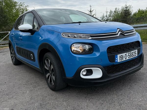 Citroen C3 Hatchback, Petrol, 2019, Blue
