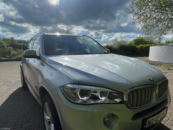 BMW X5 SUV, Petrol Plug-in Hybrid, 2016, Silver