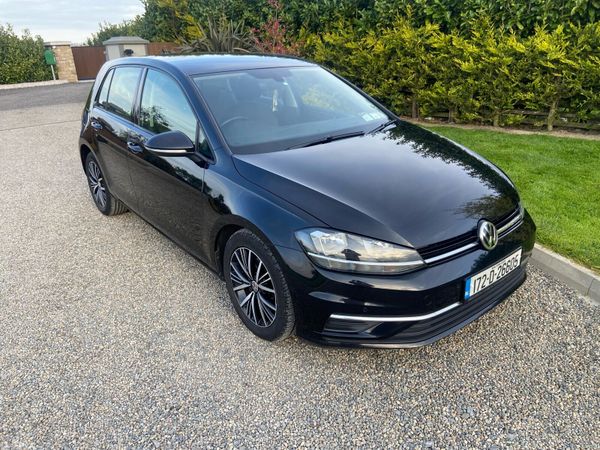 Volkswagen Golf Hatchback, Diesel, 2017, Black