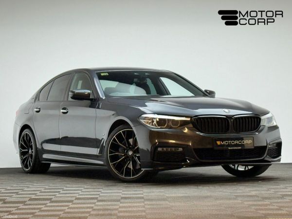 BMW 5-Series Saloon, Petrol Plug-in Hybrid, 2017, Grey