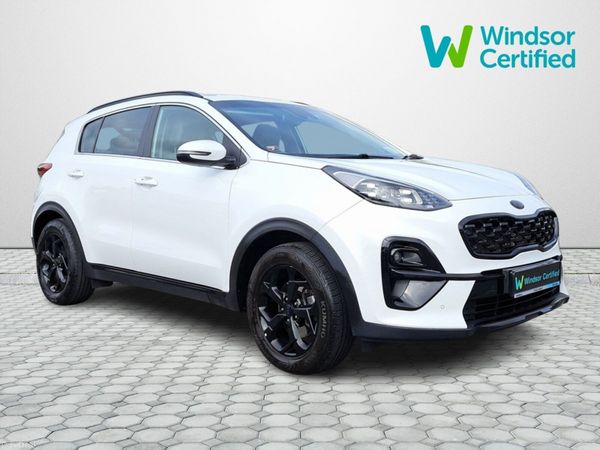 Kia Sportage SUV, Diesel Hybrid, 2021, White