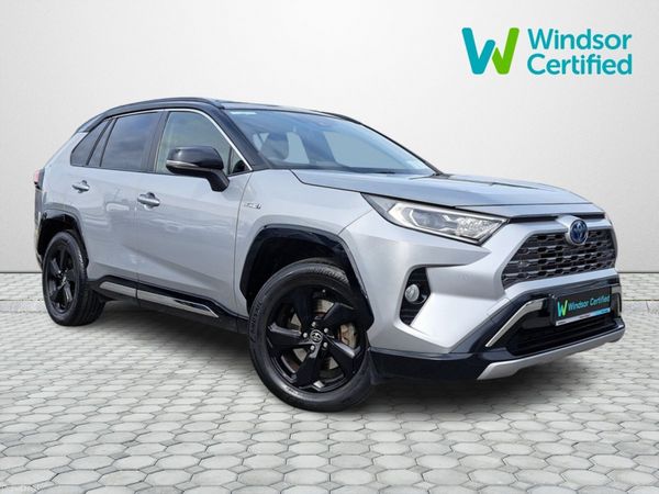 Toyota RAV4 SUV, Petrol Hybrid, 2020, Grey