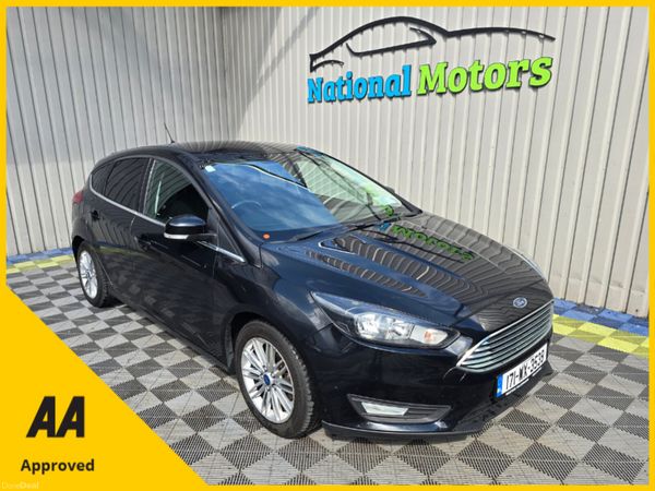 Ford Focus Hatchback, Diesel, 2017, Black