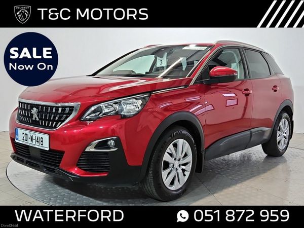 Peugeot 3008 SUV, Diesel, 2020, Red