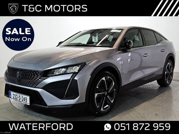 Peugeot 408 Hatchback, Petrol, 2023, Grey