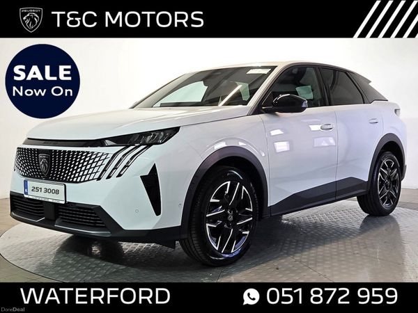Peugeot 3008 MPV, Petrol, 2025, White