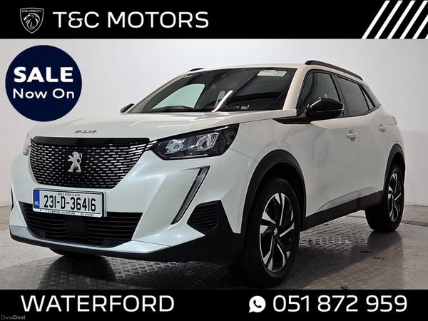 Peugeot 2008 SUV, Petrol, 2023, White