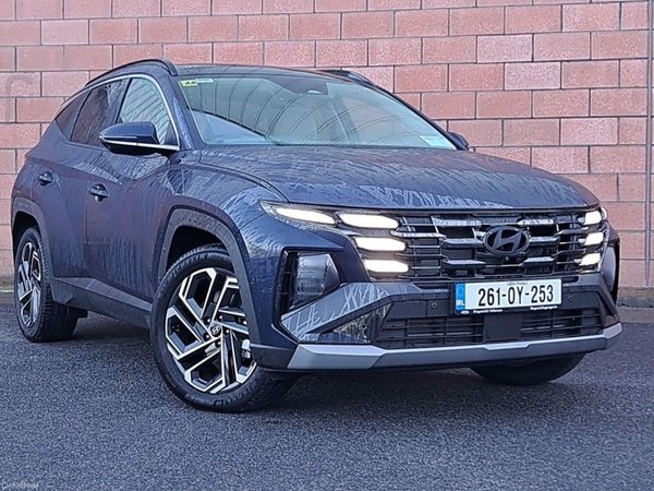Hyundai Tucson SUV, Petrol Plug-in Hybrid, 2026, Blue