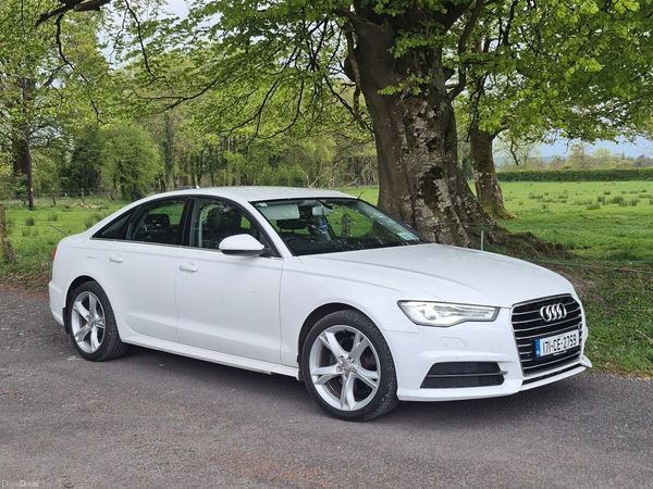 Audi A6 Saloon, Diesel, 2017, White