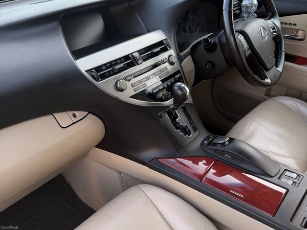 Lexus RX SUV, Petrol Hybrid, 2012, Black