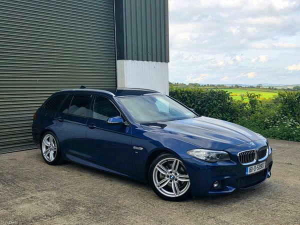 BMW 5-Series Estate, Diesel, 2016, Blue