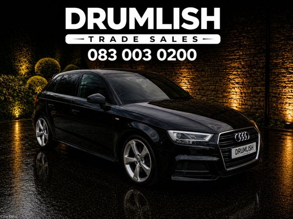 Audi A3 Hatchback, Diesel, 2017, Black