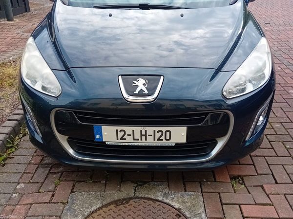 Peugeot 308 MPV, Diesel, 2012, Blue