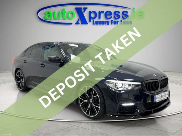 BMW 5-Series Saloon, Diesel, 2019, Black