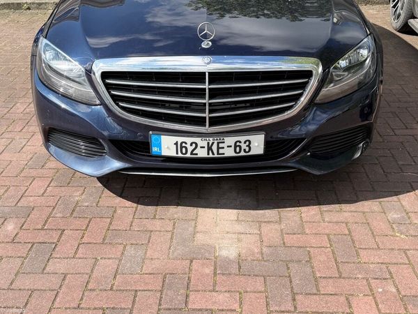 Mercedes-Benz C-Class Saloon, Diesel, 2016, Blue