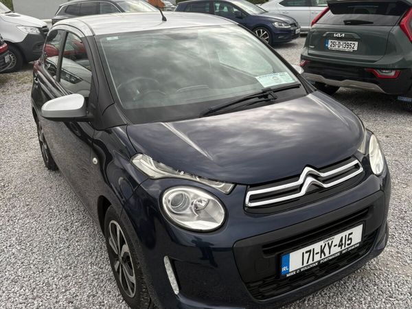 Citroen C1 Hatchback, Petrol, 2017, Blue