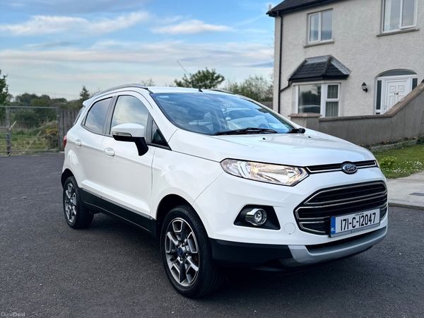 Ford EcoSport SUV, Petrol, 2017, White