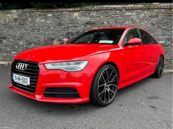Audi A6 Saloon, Diesel, 2015, Red