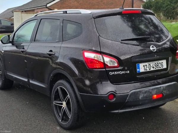 Nissan Qashqai+2 MPV, Diesel, 2012, Black