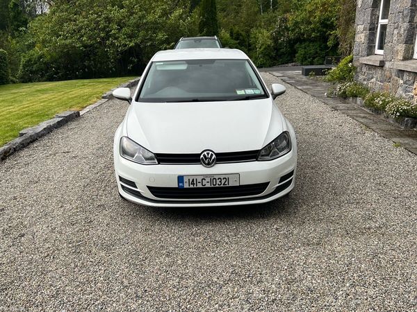 Volkswagen Golf Hatchback, Diesel, 2014, White