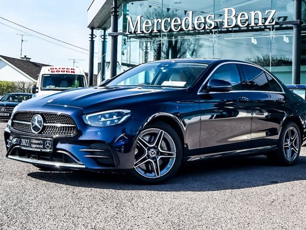 Mercedes-Benz E-Class Saloon, Diesel Plug-in Hybrid, 2022, Blue