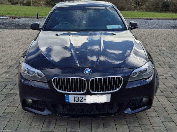 BMW 5-Series Saloon, Diesel, 2013, Black